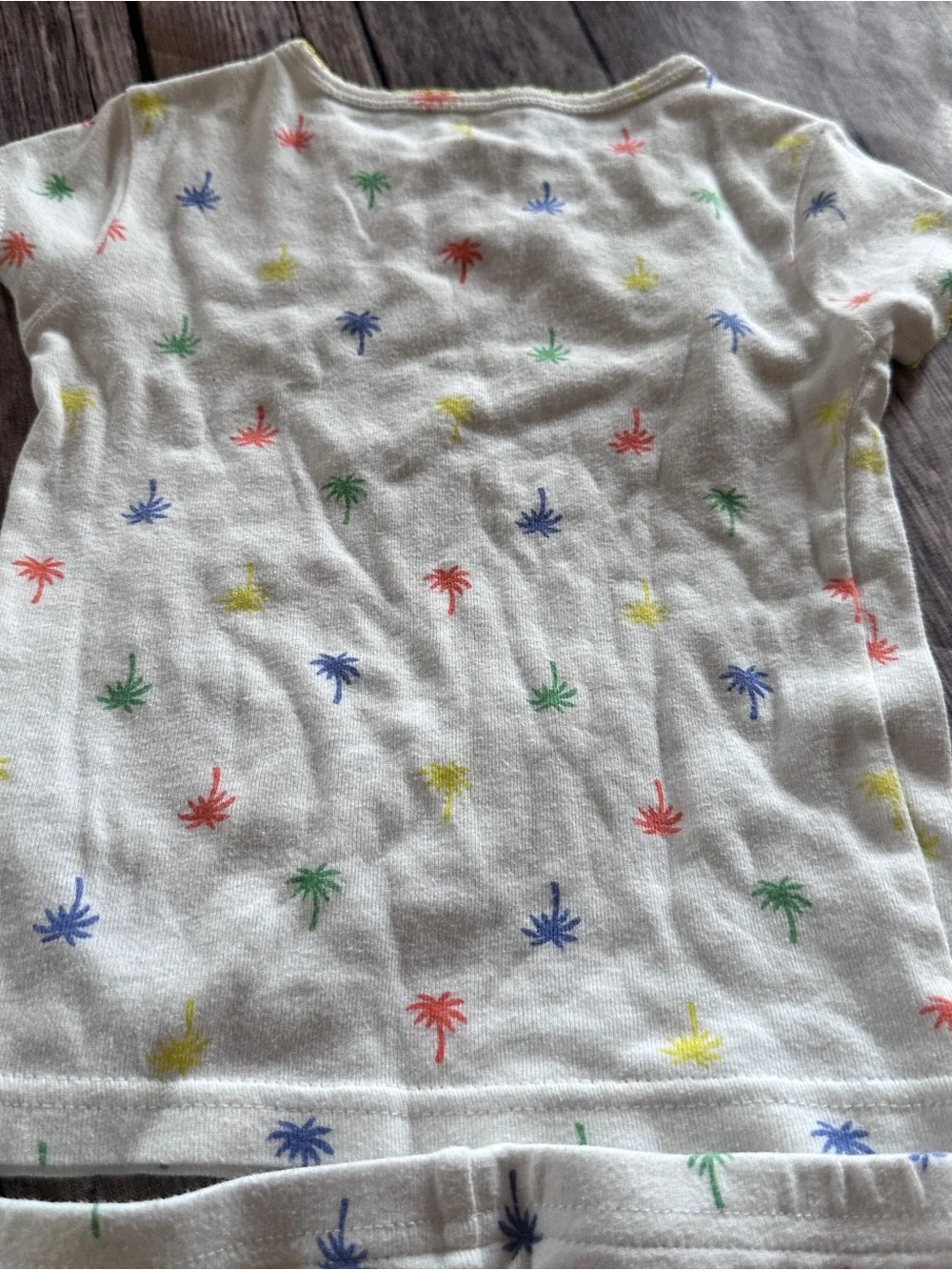 Carters palm tree pajamas vguc 18m
